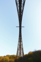 Germany's highest railway bridge 1893-1897, 107 metres high, 465 metres long