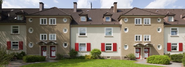 Housing estate of the 1920s on Hirtsiefer Strasse