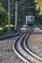 Railcar at the middle station