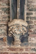 North wing of the cloister, console