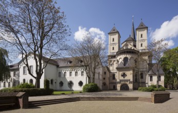 Brauweiler near Pulheim, St. Nicholas Abbey Church, overall view from the north-east