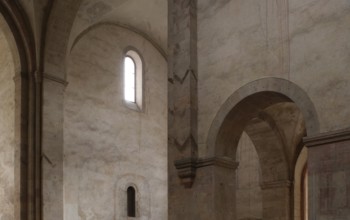 Abbey church, detail in the crossing, St., Saint, Saint