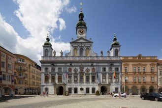 Nam. Premysla Otakara II, town hall, built by Martinelli in 1727-1730