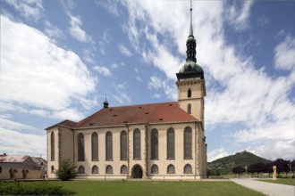 Most (Brüx), parish church of the Assumption of the Virgin Mary