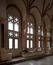 Grand Master's Palace, high hallway with openwork reveals next to the summer hall