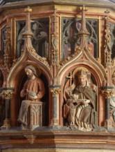 Pulpit, detail Church of St., Church of St., St., St., Saint