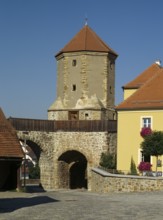 City fortifications, the upper gate