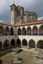 Christusritterburg, Templar church seen from the east from the upper floor of the cloister of the