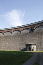 Germany's first drinking water dam, 1891, dam wall