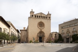 Majorca, Palma de Majorca, Convento de San Francisco, Sant Francesc, west façade