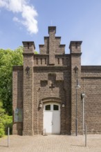 Brauweiler near Pulheim, abbey, memorial to former labour camp, workshop building