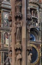 Strasbourg Cathedral, Cathédrale Notre-Dame de Strasbourg, southern transept arm, astronomical