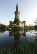 Moyland, castle park in spring