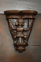 North aisle, choir stalls from the 15th century, St., Sankt, Saint