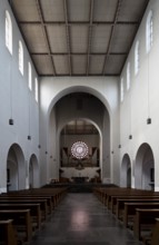 Kornelimünster, abbey church, built in 1956 by Paul Krücken