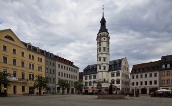 With town hall from the north-west