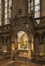 South aisle, Annunciation altar around 1335, St., Sankt, Saint