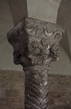 Northern cloister wing, capital, St., Saint, Saint