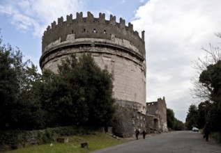 Tomb of Cecilia Metella from the north-west