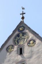 Constance, Minster, late Gothic weathercock above the choir gable, including copies of the