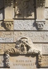 University building on Schadowplatz, former Niederrheinische Bank building