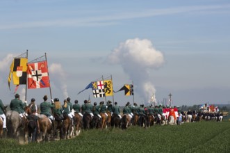 Equestrian procession on Ascension Day