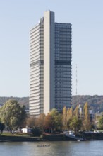 Former high-rise parliament building Langer Eugen, built 1966-1969 by Egon Eiermann, today