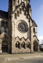 Built in 1902/1904 by Prof. Eduard Arnold, west façade, St., Sankt, Saint