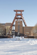 Central shaft XII, winding tower