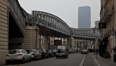 At the back, the 210 metre high Tour Montparnasse skyscraper, 1969-73 by Roger Saubot