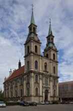 Built 1734-39 by Josef Frisch, south-west view, St., Sankt, Saint