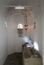 Built in 1646, replica of the Holy Sepulchre in the crypt, St., Sankt, Saint