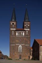 View from west, St., Sankt, Saint