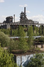 Former Thyssen AG steelworks, blast furnaces