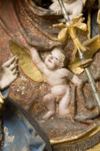 Altar of the Virgin Mary (rosary altar) from the Heilig-Geist-Hospital, Lübeck or Hildesheim around