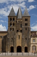 Paray-le Monial Burgundy Basilica Sacre-Coeur Begun around 1100 Narthex and south tower 11th