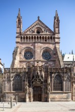 Strasbourg Cathedral, Cathédrale Notre-Dame de Strasbourg, northern transept arm and late Gothic