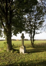 Aachen Walheim, Landscape with wayside cross