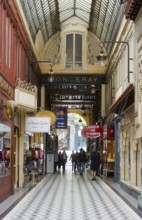 Covered shopping arcade