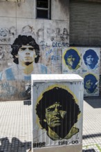 Diego Maradona, La Boca, Buenos Aires, Argentina, South America