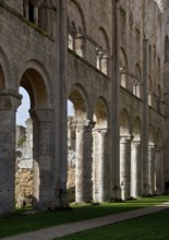 Begun in 1040, destroyed from 1562, southern nave wall from the north-east, St., Sankt, Saint