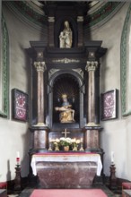 Side altar with vesper picture, St., Saint, Saint