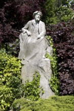 Alphonse Daudet bronze sculpture