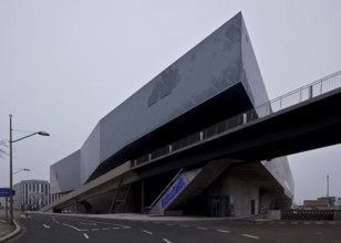 Wolfsburg, Science Museum phæno (phaeno), 2001-2005 by Zaha Hadid