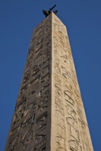 In the Piazza San Giovanni in Laterano, upper part, 15th century BC