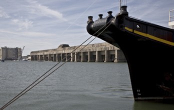 Saint-Nazaire, former German submarine bunker