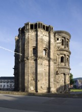 East side with apse of the double church of the medieval Simeonstift, 11th century, St., Sankt,