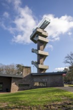 Vaals, Vaalserberg, Wilhelmina Tower, observation tower at the border triangle on the Dutch side