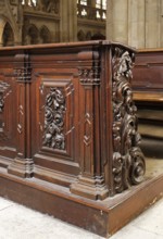 Stalls in the nave, St., Saint, Saint