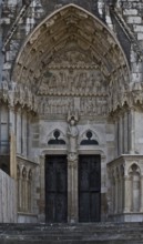 Bourges, Cathedral. Inner south west portal. So-called Saint Etienne portal, St., St., Saint